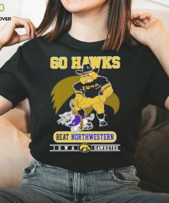 Go Hawks beat Northwestern Iowa Hawkeyes shirt