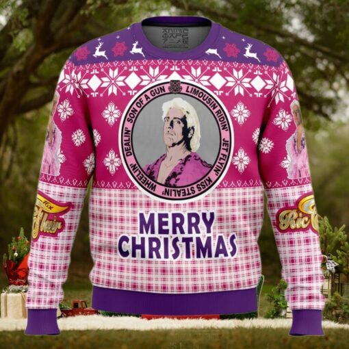 Legendary Ric Flair WWE Ugly Christmas Sweater
