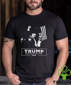 Trump Make America Great Again 2024 Attempted Assassination Of Donald Trump T Shirt
