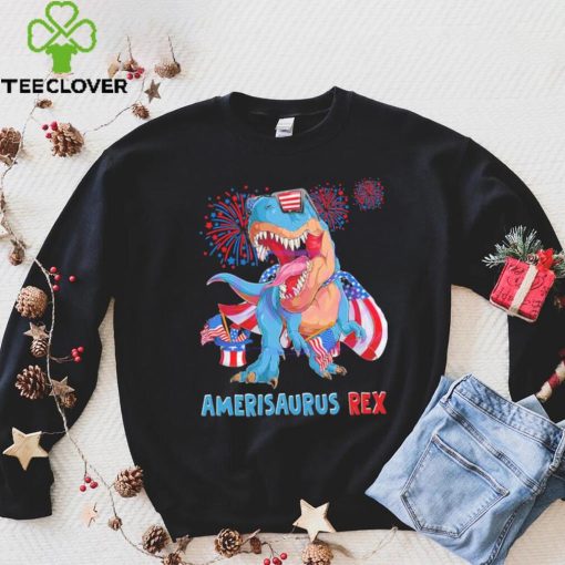 Amerisaurus Rex 4th Of July Dinosaur hoodie, sweater, longsleeve, shirt v-neck, t-shirt