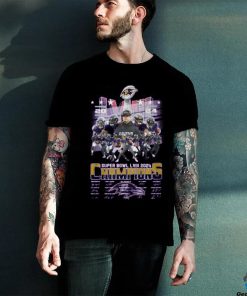Baltimore Ravens Super Bowl LVIII 2024 Champions Signatures T Shirt