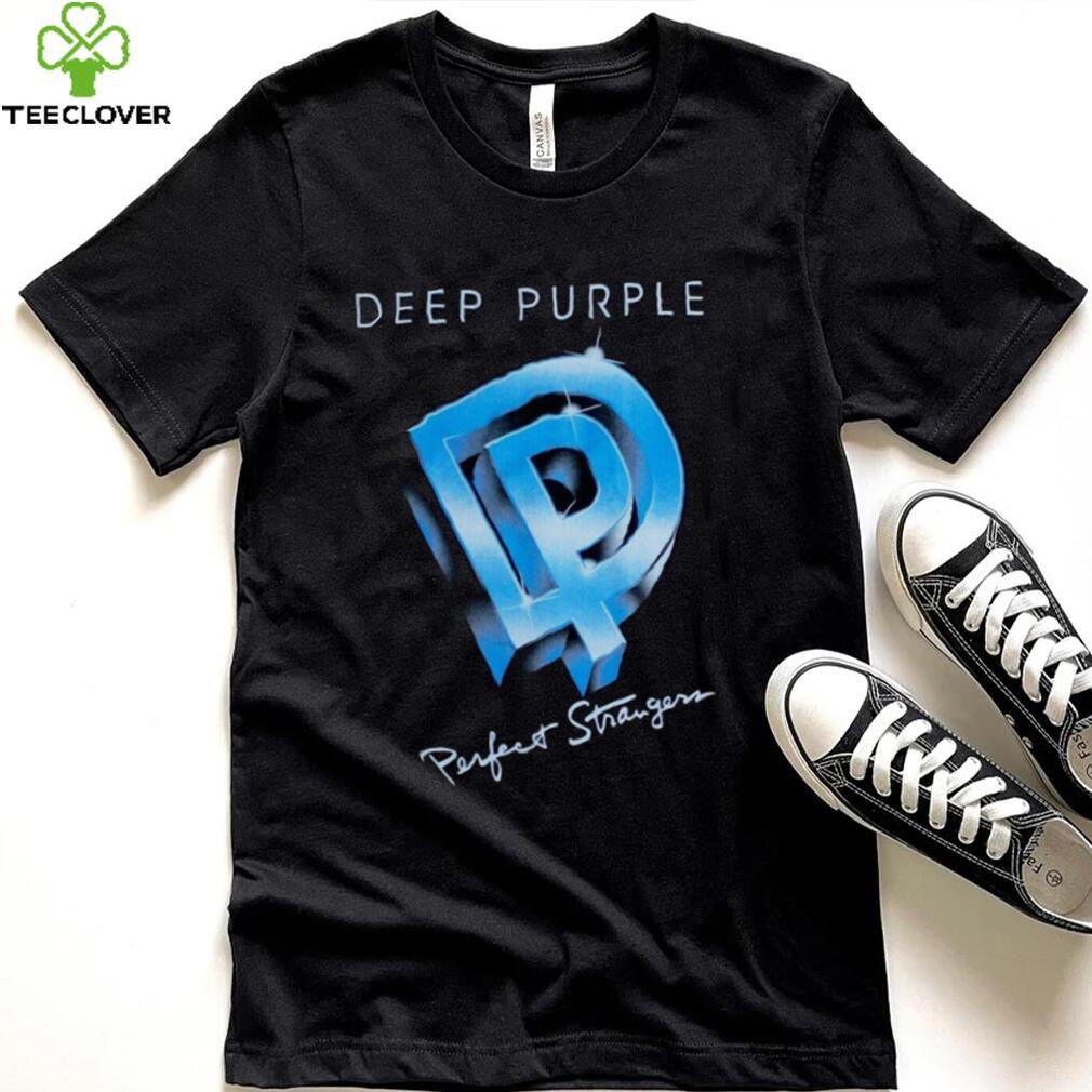 Deep Purple Perfect Strangers'84 Vintage Unisex Black Cotton T Shirt