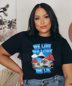 We Live We Love We Lie Smurf Cat Shirt