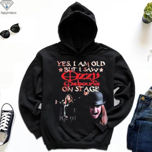 Yes I Am Old But I Saw Ozzy On Stage Shirt