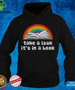 take a look it's in a book reading vintage retro rainbow T Shirt 3 take a look it's in a book reading vintage retro rainbow T Shirt