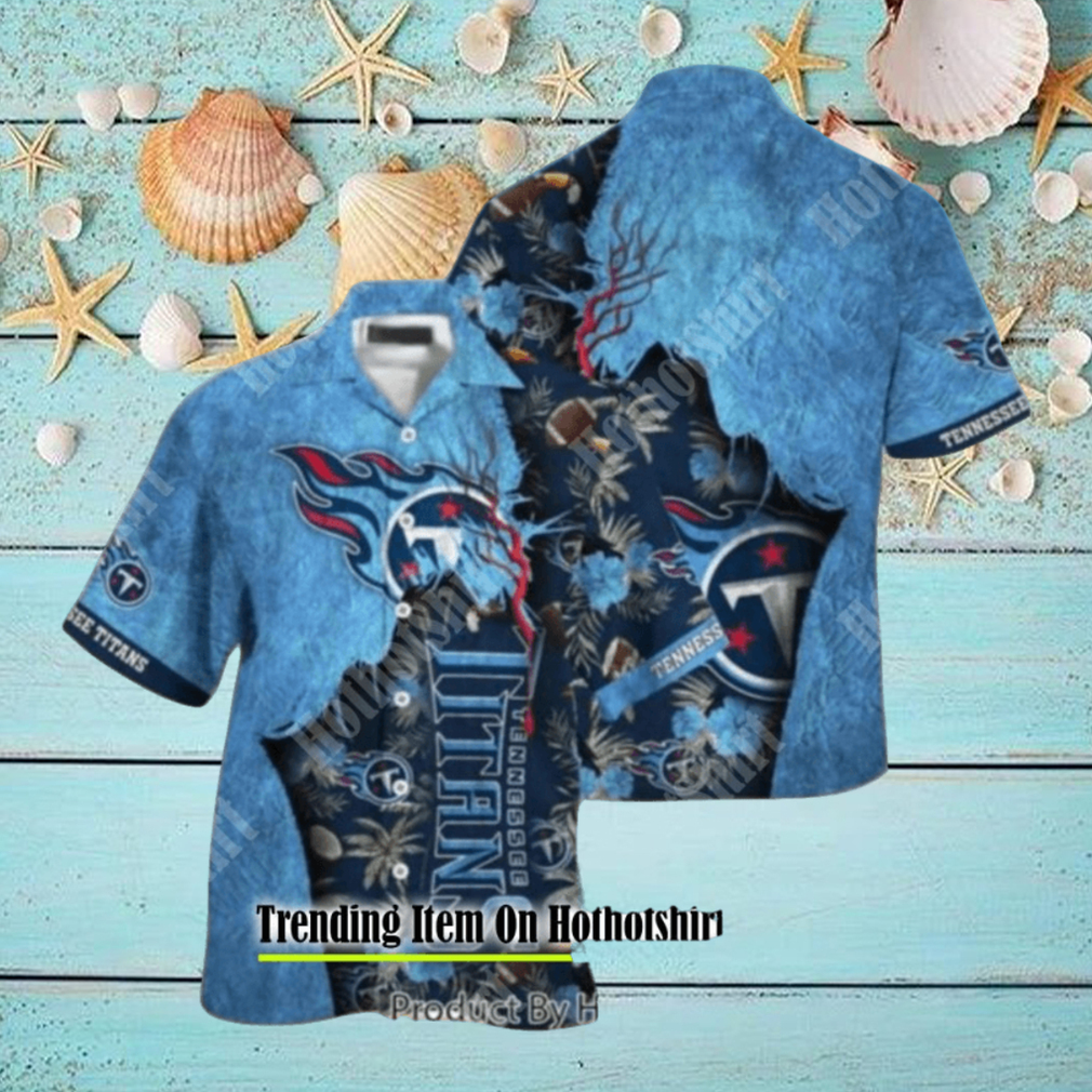 Tennessee Titans Tropical Skull NFL Design 7 Beach Hawaiian Shirt Men And  Women For Fans Gift - Banantees