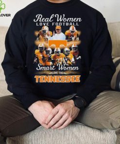 tennessee volunteers real women love football smart women love tennessee volunteers 2023 shirt