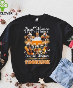 tennessee volunteers real women love football smart women love tennessee volunteers 2023 shirt