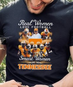 tennessee volunteers real women love football smart women love tennessee volunteers 2023 shirt