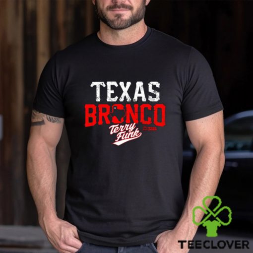 terry funk texas bronco logo 2023 hoodie, sweater, longsleeve, shirt v-neck, t-shirt