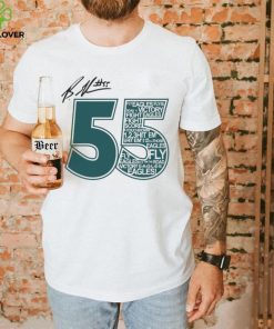 Philadelphia eagles radiothon 55 signature t shirt