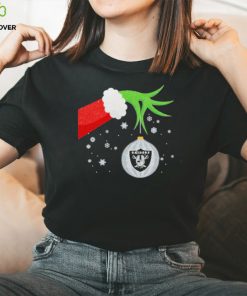 the Grinch Ornament Oakland Raiders Christmas shirt 2 the Grinch Ornament Oakland Raiders Christmas shirt