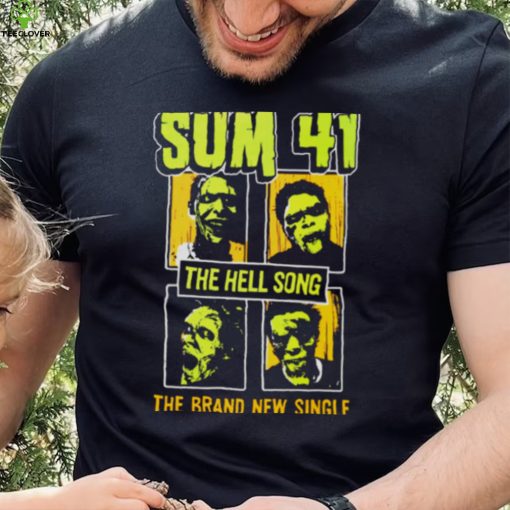 the brand new single hell song sum 41 shirt