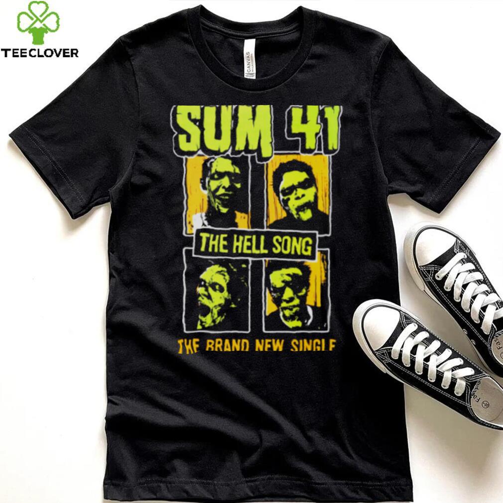 the brand new single hell song sum 41 shirt