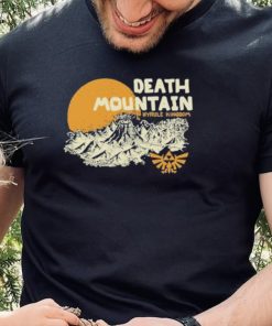 the legend of zelda death mountain t shirt t shirt