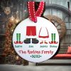 Texas Tech Vs Ole Miss TaxAct Texas Bowl Dec 28, 2022 Ornament Christmas