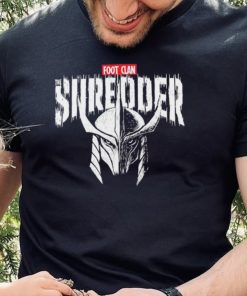 the shredder from tmnt foot clan the shredder t shirt t shirt