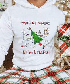 ’tis The Season To Be Lottie Christmas T shirt