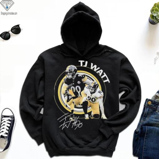 tj watt signature pittsburgh ste
