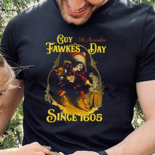 Guy Fawkes Day Bonfire Night 5th November Gunpowder Plot T Shirt