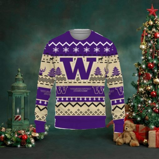 Washington HuskiesSnowflake Reindeer