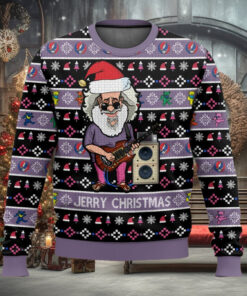 Jerry Garcia Grateful Dead Ugly Christmas Sweater
