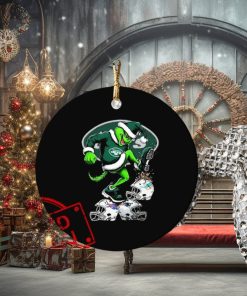 The Grinch New York Jet Stomp On NFL Teams Christmas Ornament
