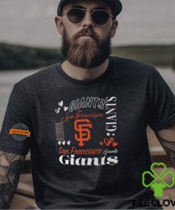 San Francisco Giants G III 4Her by Carl Banks Collage Team Graphic Shirt