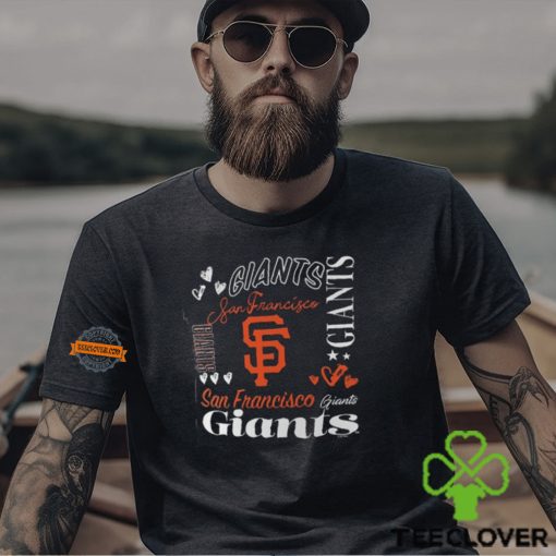 San Francisco Giants G III 4Her by Carl Banks Collage Team Graphic Shirt