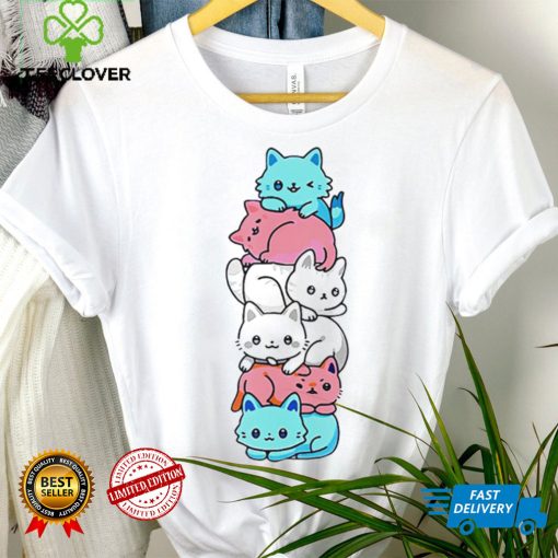 transgender cat pride cute hoodie, sweater, longsleeve, shirt v-neck, t-shirt hoodie, sweater, longsleeve, shirt v-neck, t-shirt trang