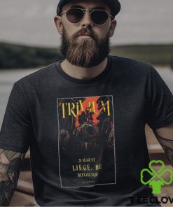 trivium 21 August Liège BE Reflektor Poster Shirt