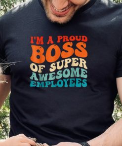 Boss Day Employee Appreciation Office Groovy T Shirt2