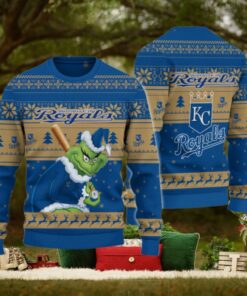 Kansas City Royals Grinch Christmas Ugly Sweater