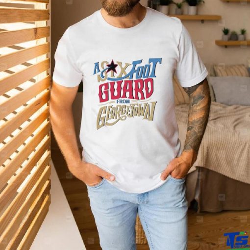 Allen Iverson Philadelphia 76ers A Six Foot Guard From George Town Shirt