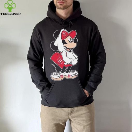 Disney Mickey Mouse NCAA Harvard Crimson t hoodie, sweater, longsleeve, shirt v-neck, t-shirt