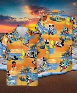 disney summer hawaiian tshirt