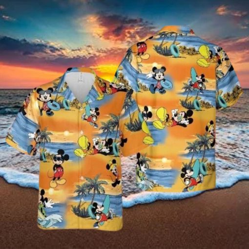disney summer hawaiian tshirt