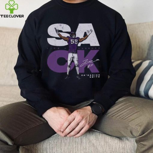 Za’Darius Smith Minnesota Vikings Sack Celebration Signature Shirt
