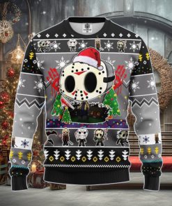 Jason Voorhees Chibi Amazing Gift Ugly Christmas 3D Sweater Christmas Gift For Men And Women