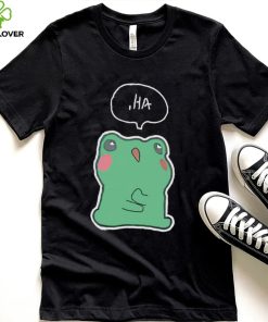 Ha the little Froggy art shirt1