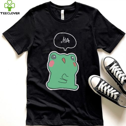 Ha the little Froggy art shirt