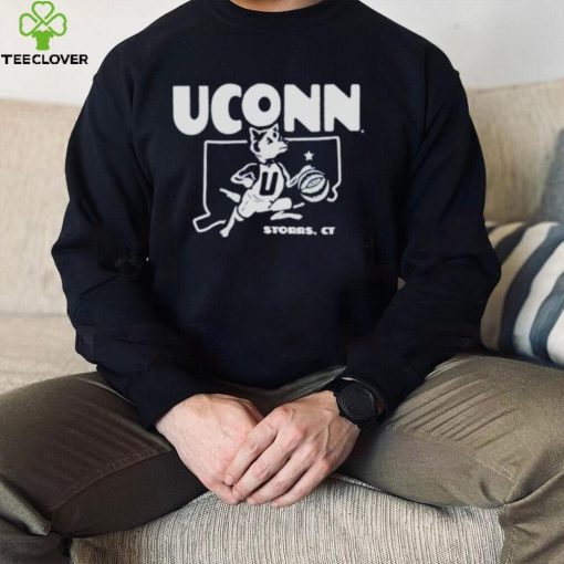 uConn hoops logo hoodie, sweater, longsleeve, shirt v-neck, t-shirt