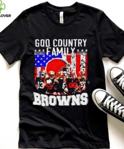 God Country Family Cleveland Browns T Shirt