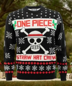 One Piece Straw Hat Crew Logo Christmas Ugly Christmas Sweater