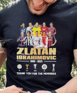 Zlatan Ibrahimovic 1999 – 2023 Thank You For The Memories T Shirt