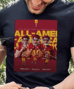 uSC Football 2022 Walter Camp All America Team Shirt