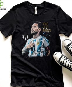 Lionel Messi The Last Dance Goat Forever A Legend Signature T Shirt