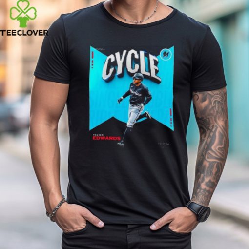 Miami Marlins Xavier Edwards Cycle Shirt