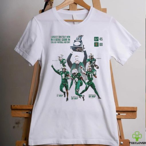 Largest Shutout Win In A Bowl Game In College Football History University Of South Florida Football Boca Raton Bowl Champions 2023 Shirt