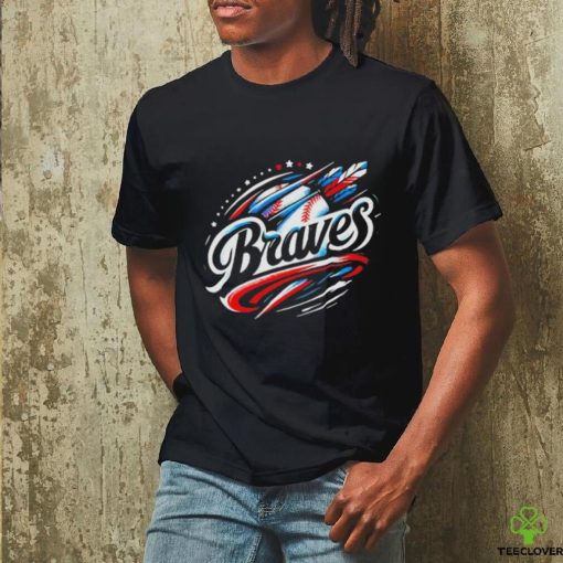 Feathers Braves Baseball Mlb Team Shirt